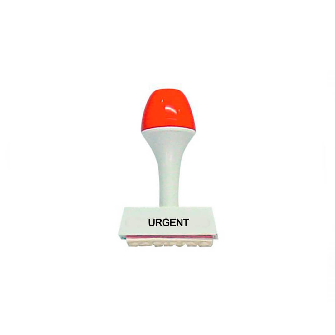 Sello formula "urgent" catalán
