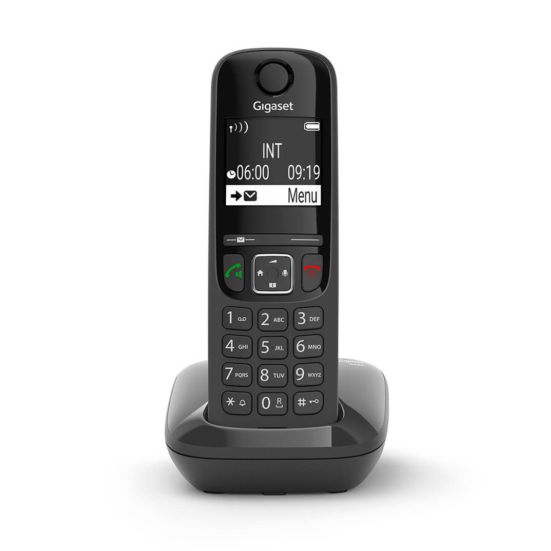 Telèfon inalàmbric Gigaset AS690 negre