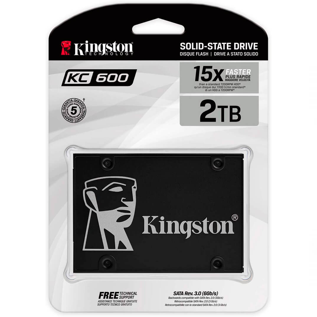 Disco SSD Kingston SKC600 2TB/ SATA III