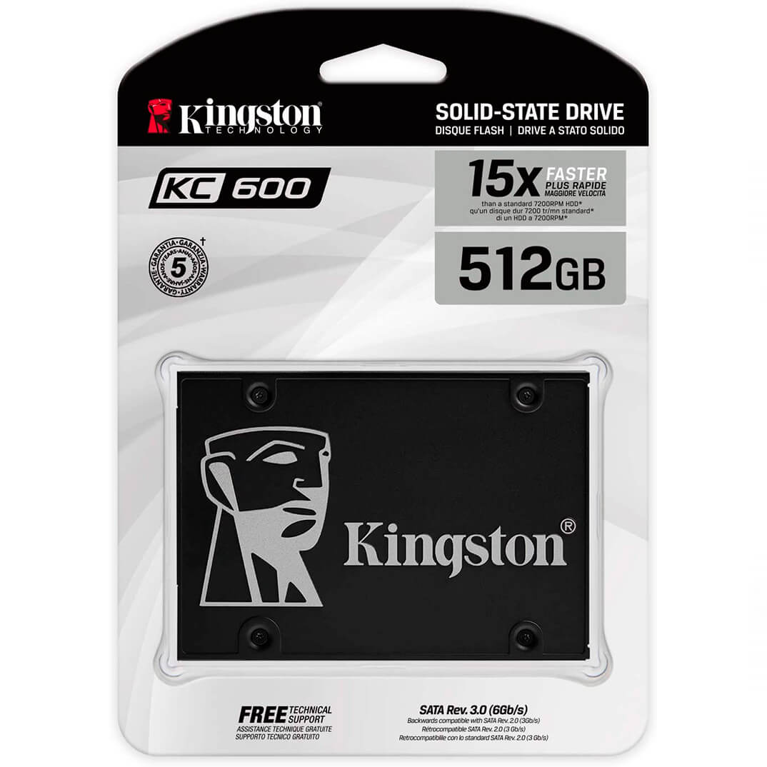 Disc SSD Kingston SKC600 512GB/ SATA III