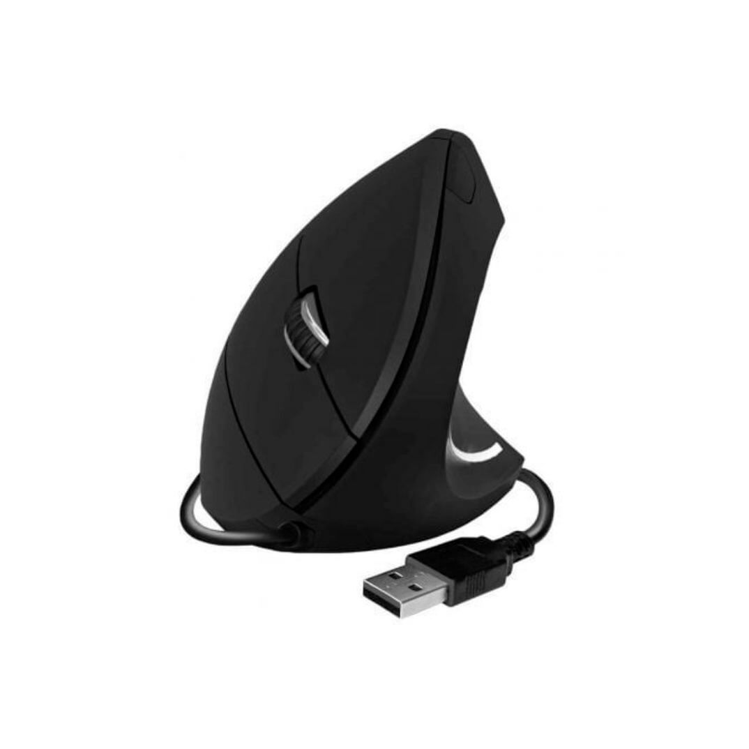 Ratón Vertical Subblim Glide Ergo Negro con cable