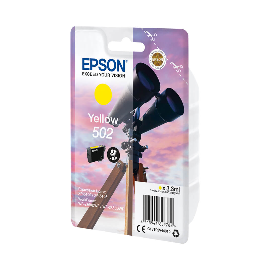 Epson inkjet 502 groc
