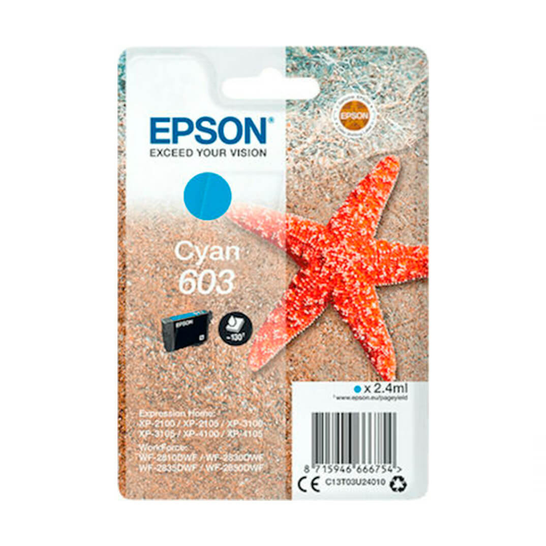 Epson inkjet 603XL cian