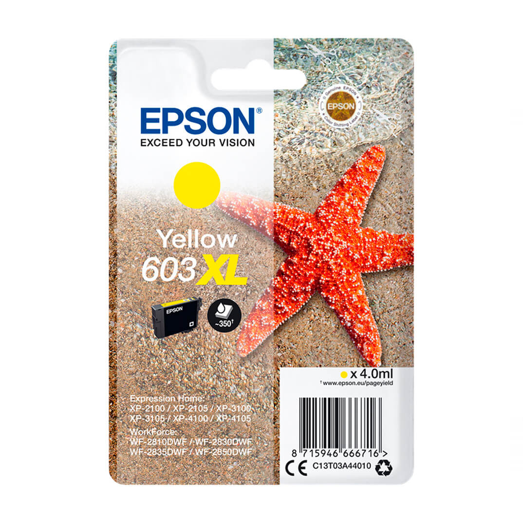 Epson inkjet 603XL amarillo