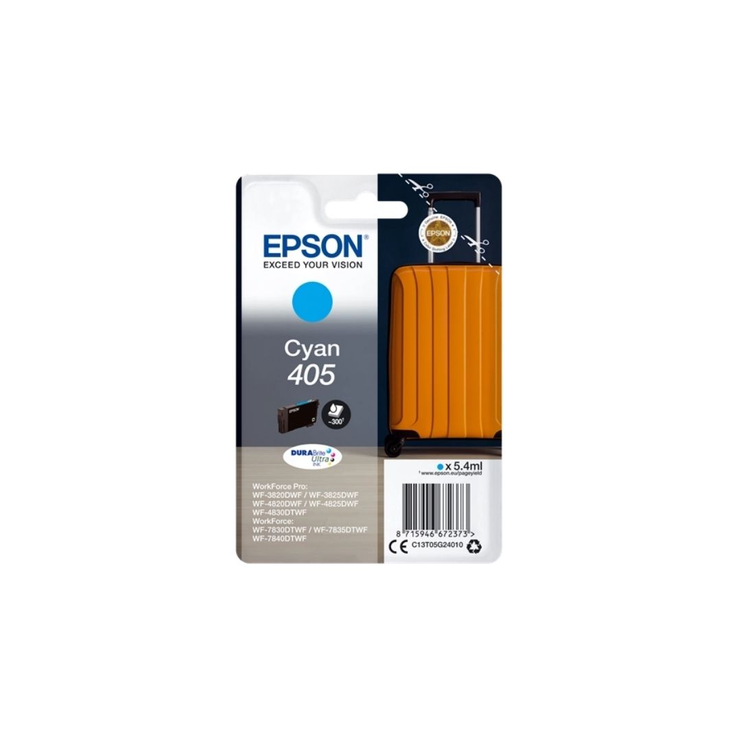Epson cartucho cian 405 DURABrite Ultra