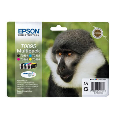 Epson cartucho Stylus S20 pack 4 colores