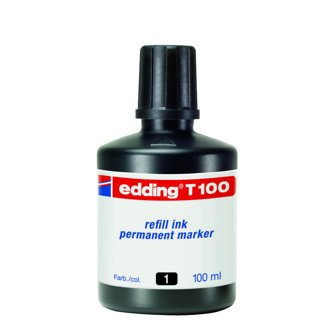 Tinta edding T100 negra