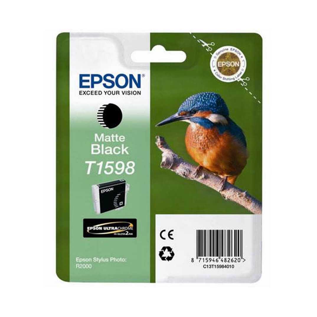 Epson cartucho inyección r2000 negro mate