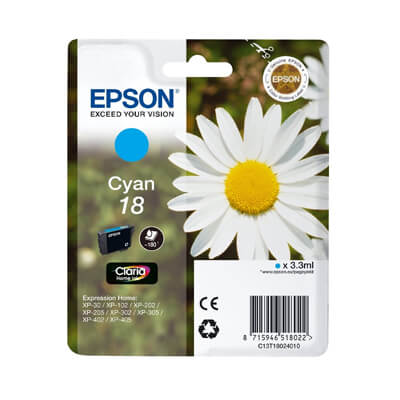 Epson cartutx inkjet cian 18