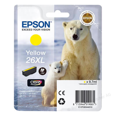 Epson cartucho inkjet groc xl xp600/605/700/800
