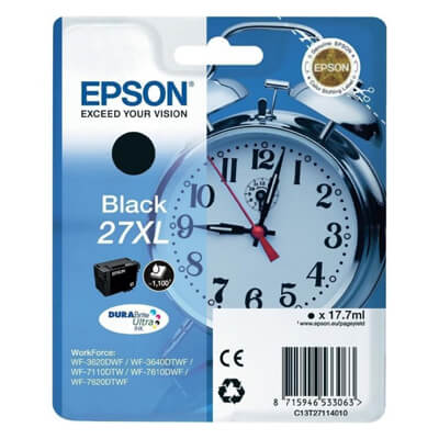 Epson cartutx wf 3620 negre 27xl