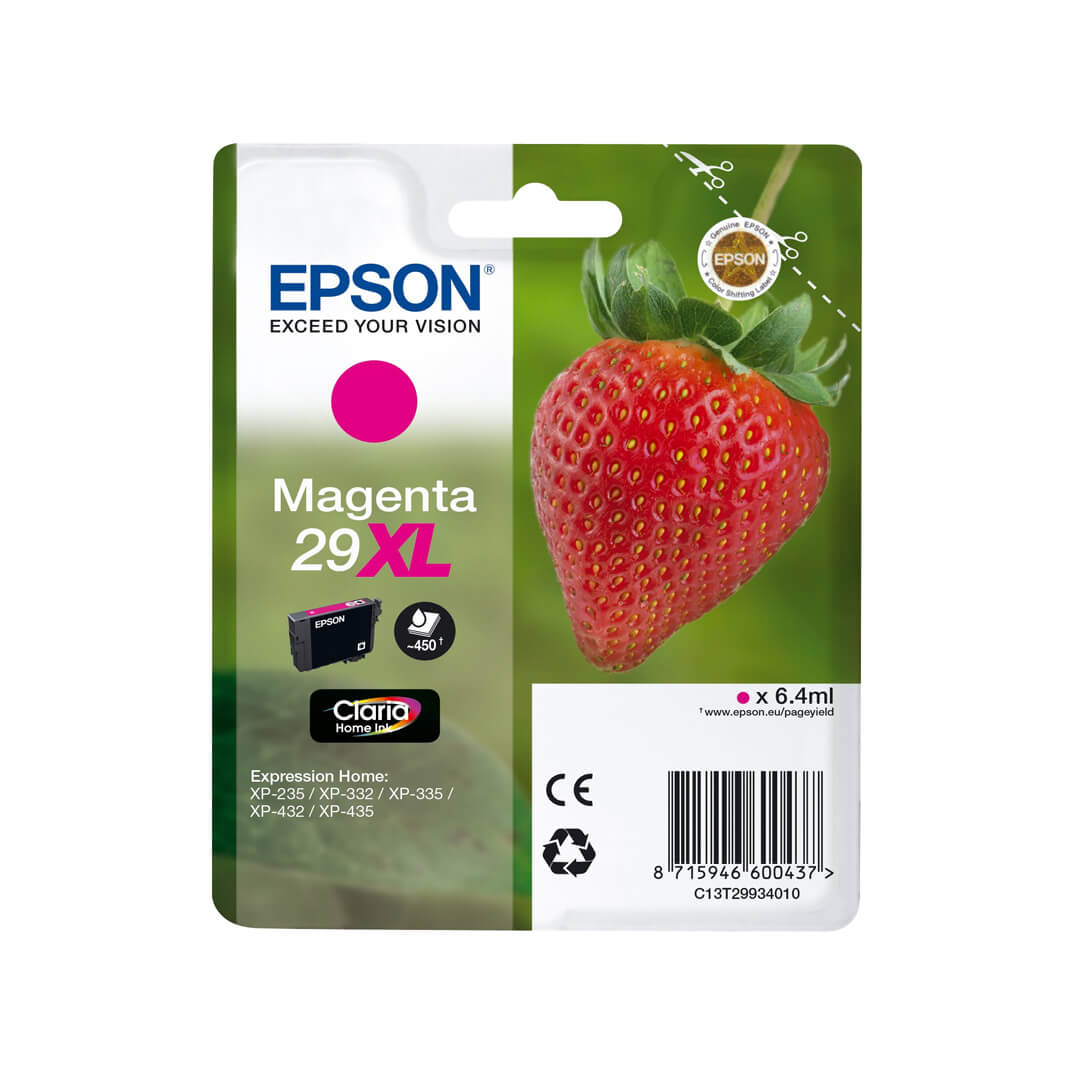 Epson cartucho inkjet nº29xl magenta xp-235