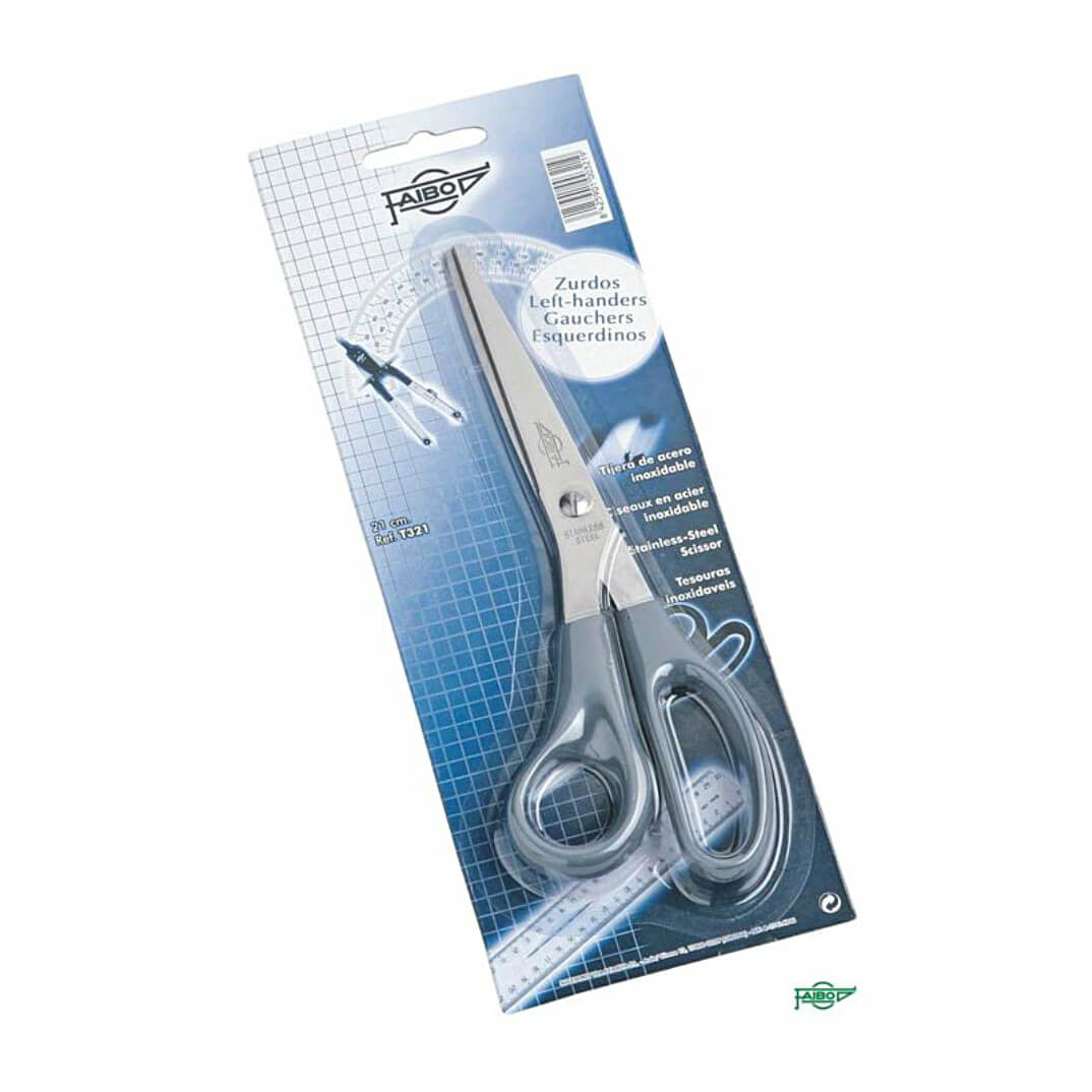 Tijeras de oficina especial zurdos 21cm