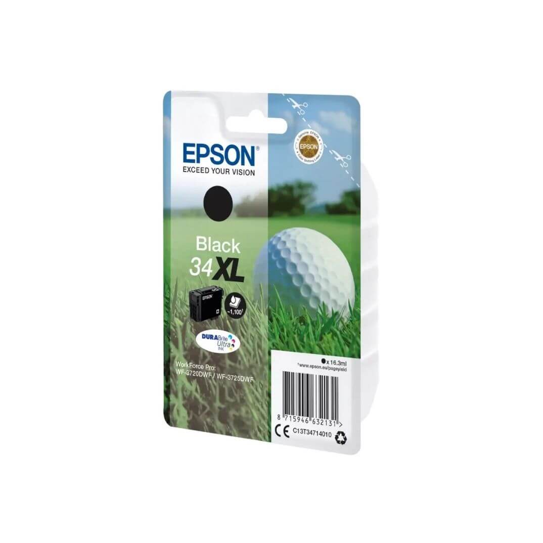 Epson inkjet negro 34 xl Durabrite ultra ink