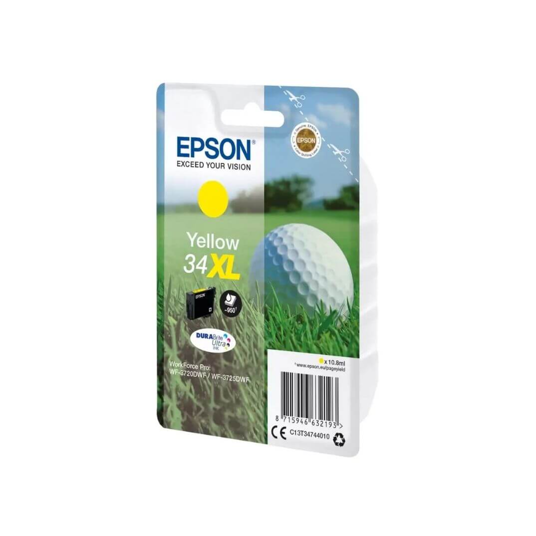 Epson inkjet amarillo 34xl durabrite ultra ink