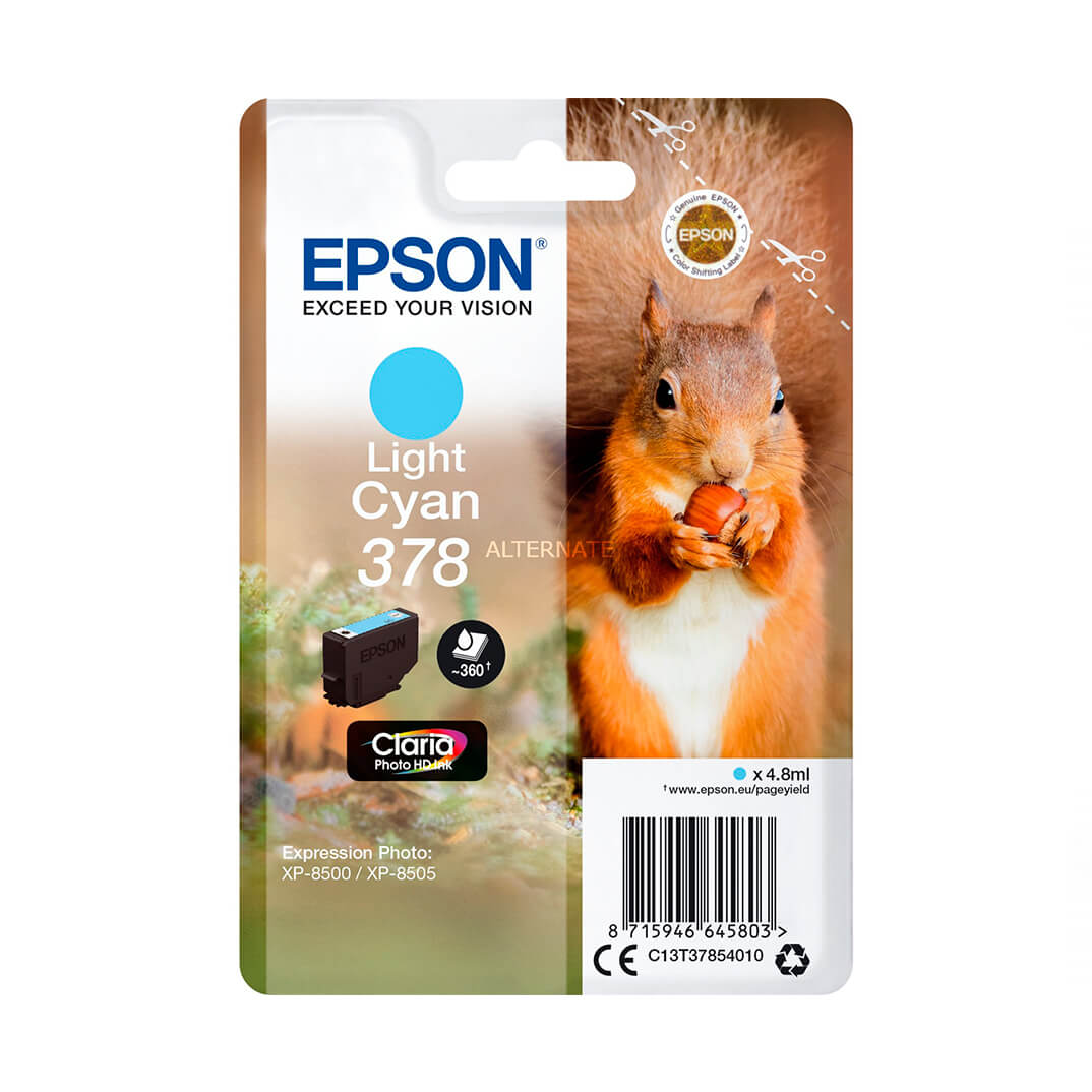 Epson inkjet cian clar 378 Claria Photo HD