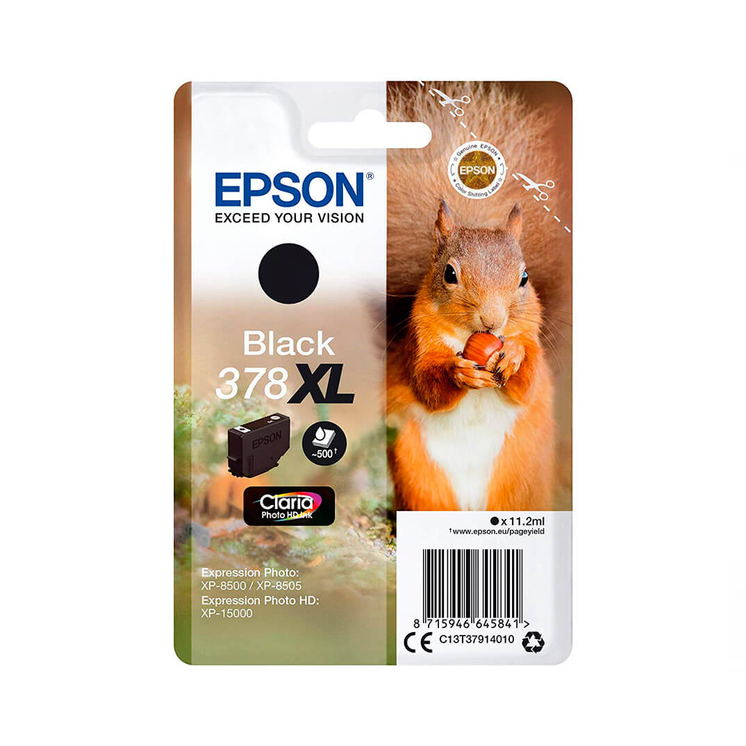 Epson inkjet 378xl negro Claria Photo HD