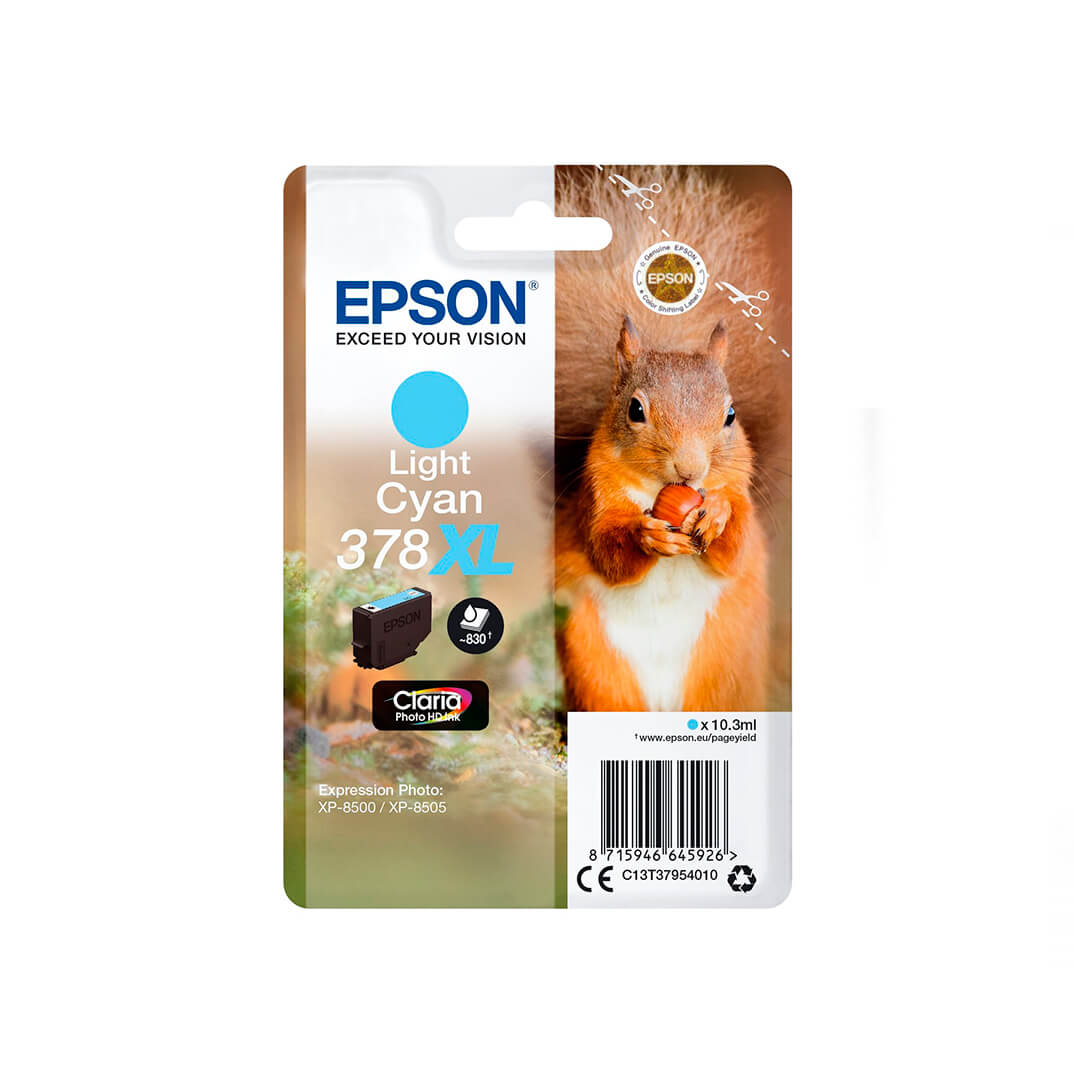 Epson inkjet 378xl cian claro Claria Photo HD