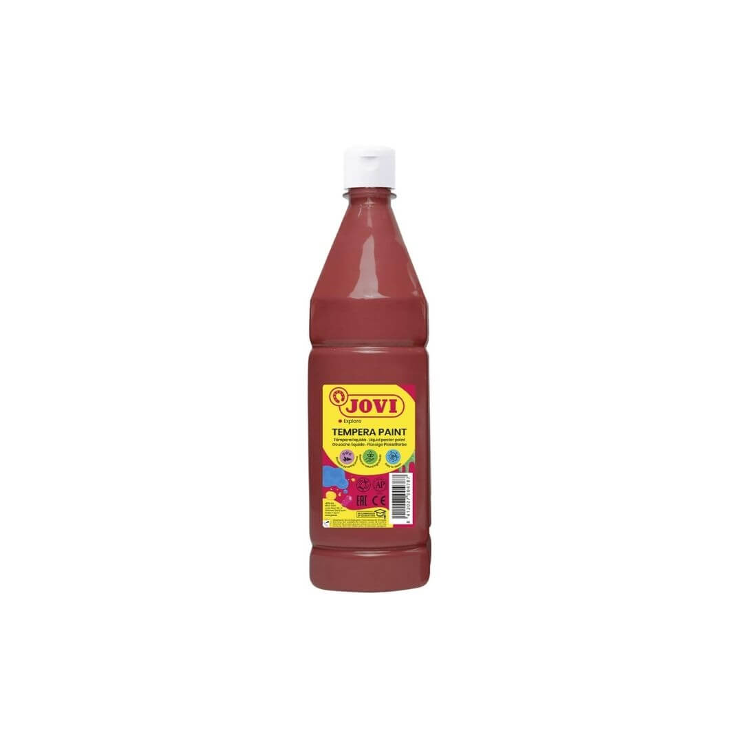 Témpera líquida Jovi 1000ml marró