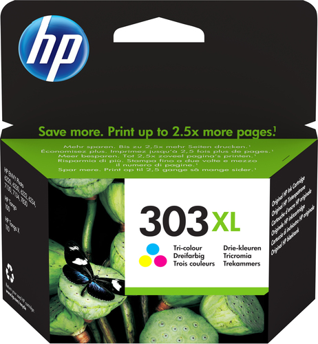 Cartucho de tinta original HP 303xl color