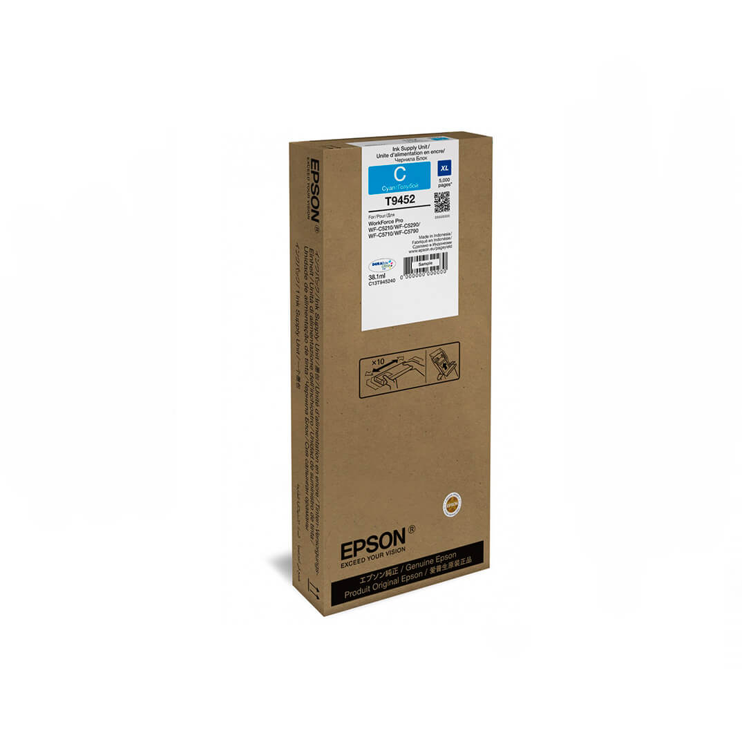 Epson cartucho inkjet T9452xl cian wf-c5790dwf
