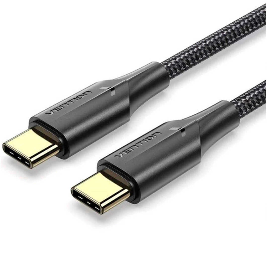 Cable USB-C a USB-C carga rápida 50cm trenzado