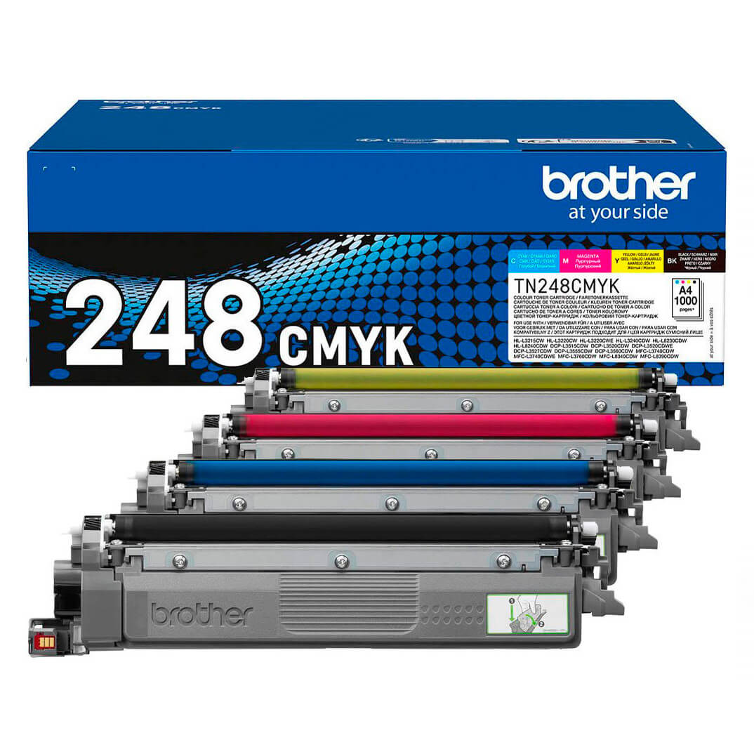 Brother tòner multipack TN248CMYK