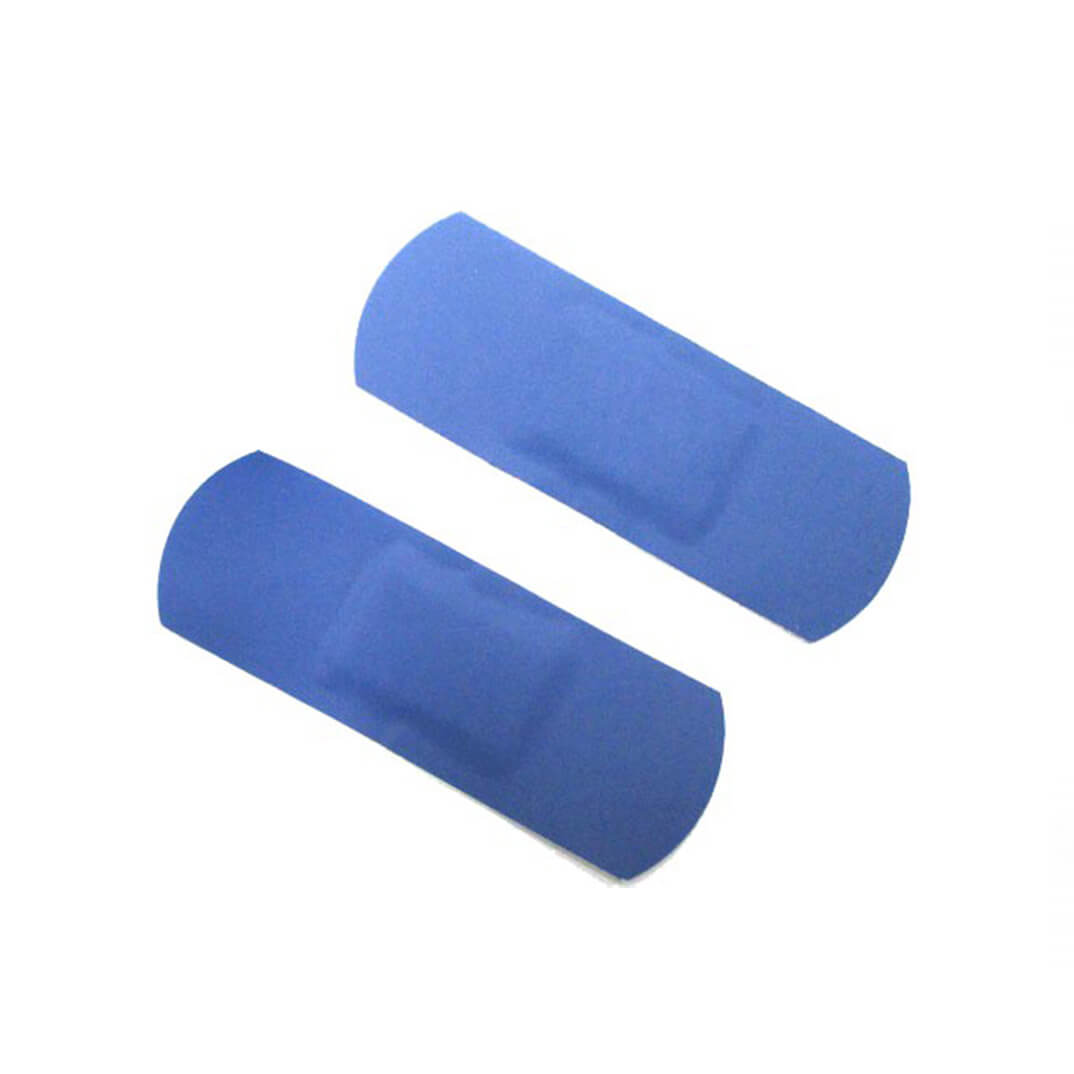 Paquet 100 tiretes detectables 25x75 mm