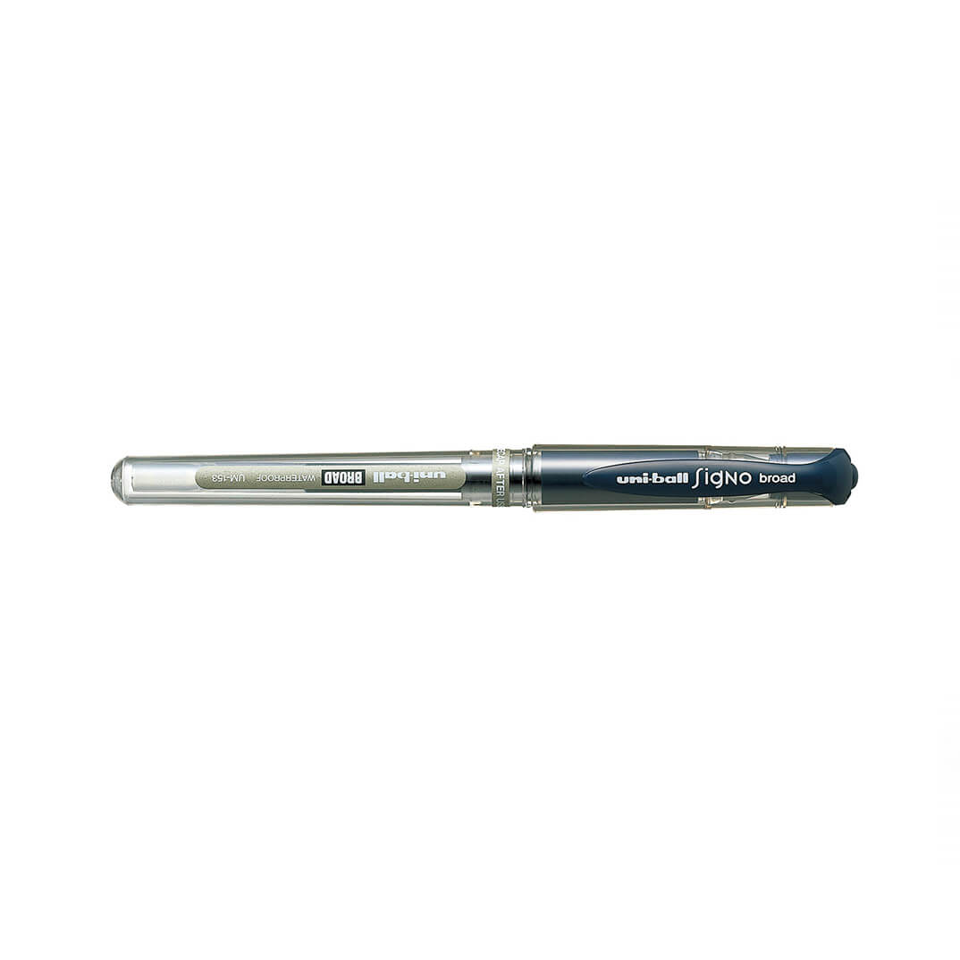 Rotulador Uni UM153 Signo azul oscuro