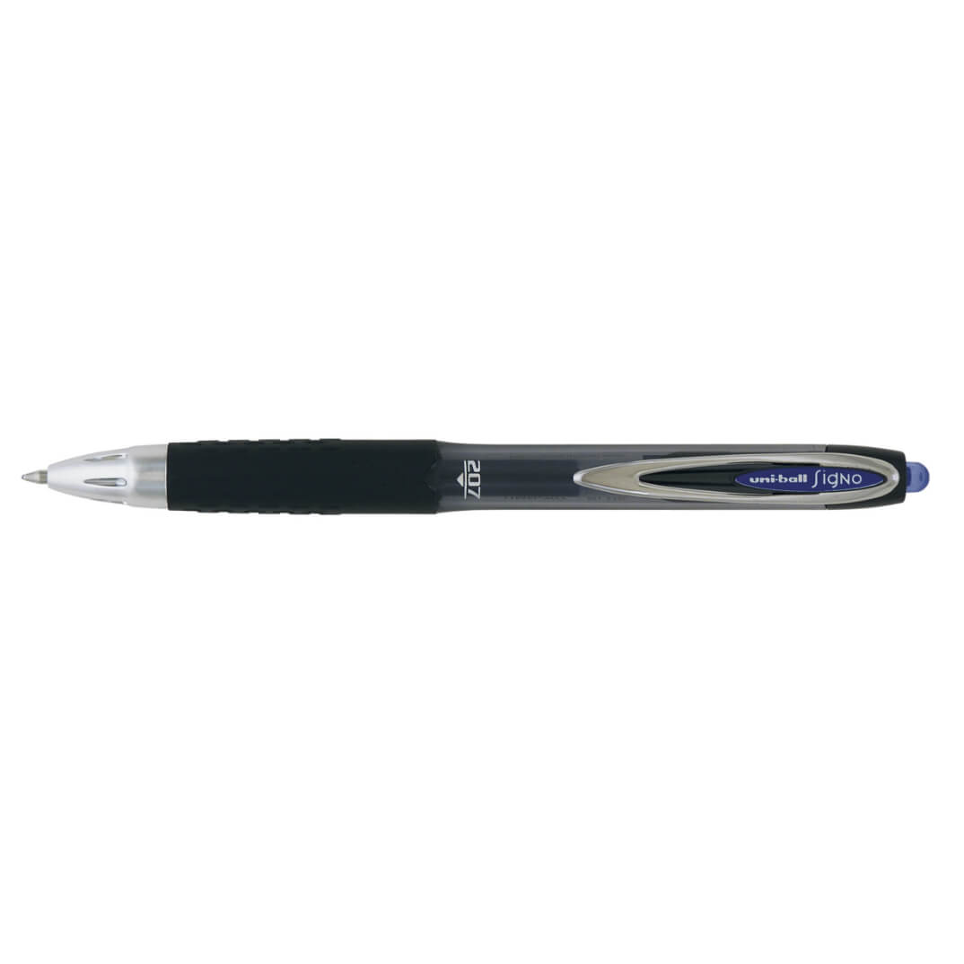 Rollerball tinta gel Uni 207 blau polsador