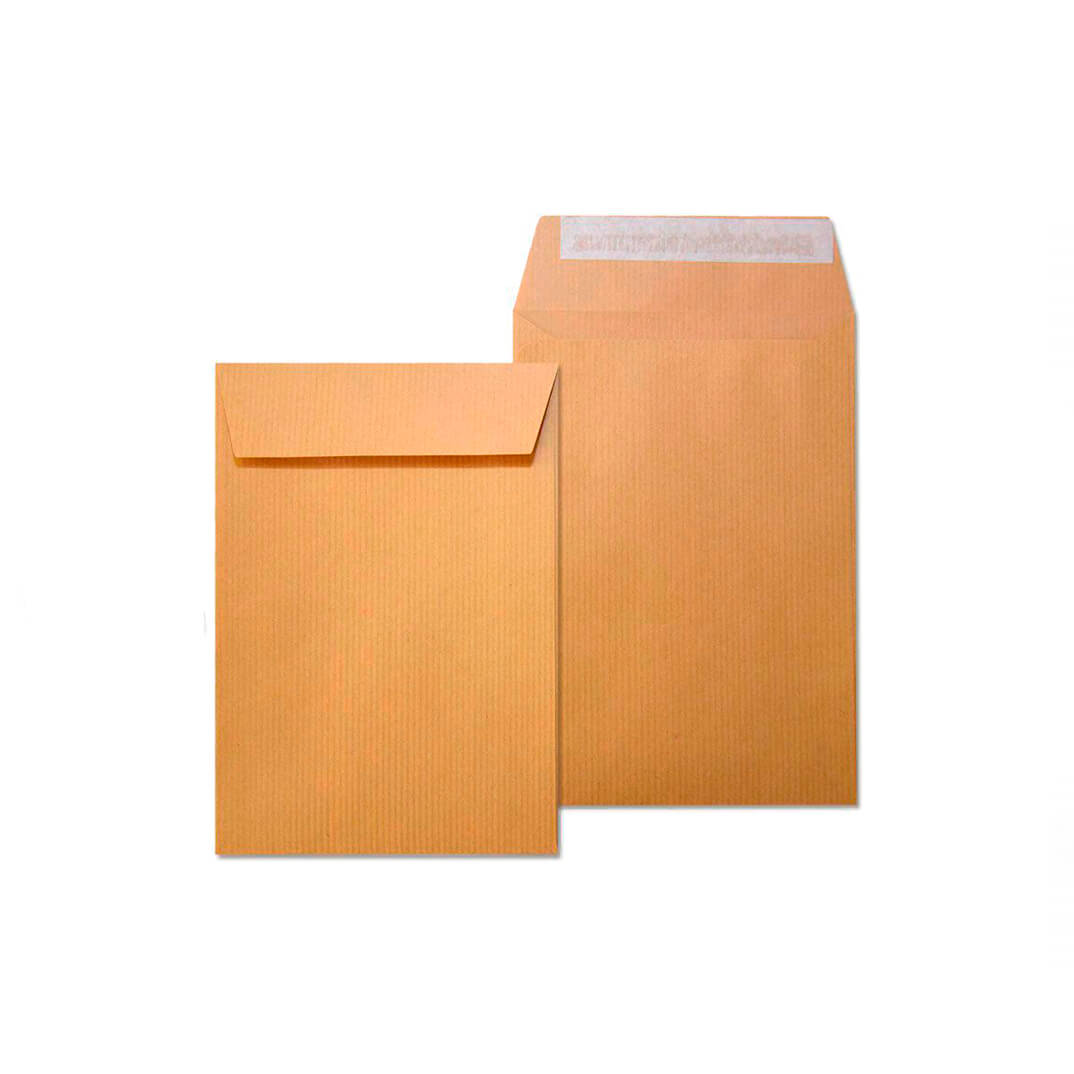 Caixa de 500 bosses kraft 132x187