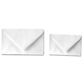 Caixa de 500 sobres blancs 90x140