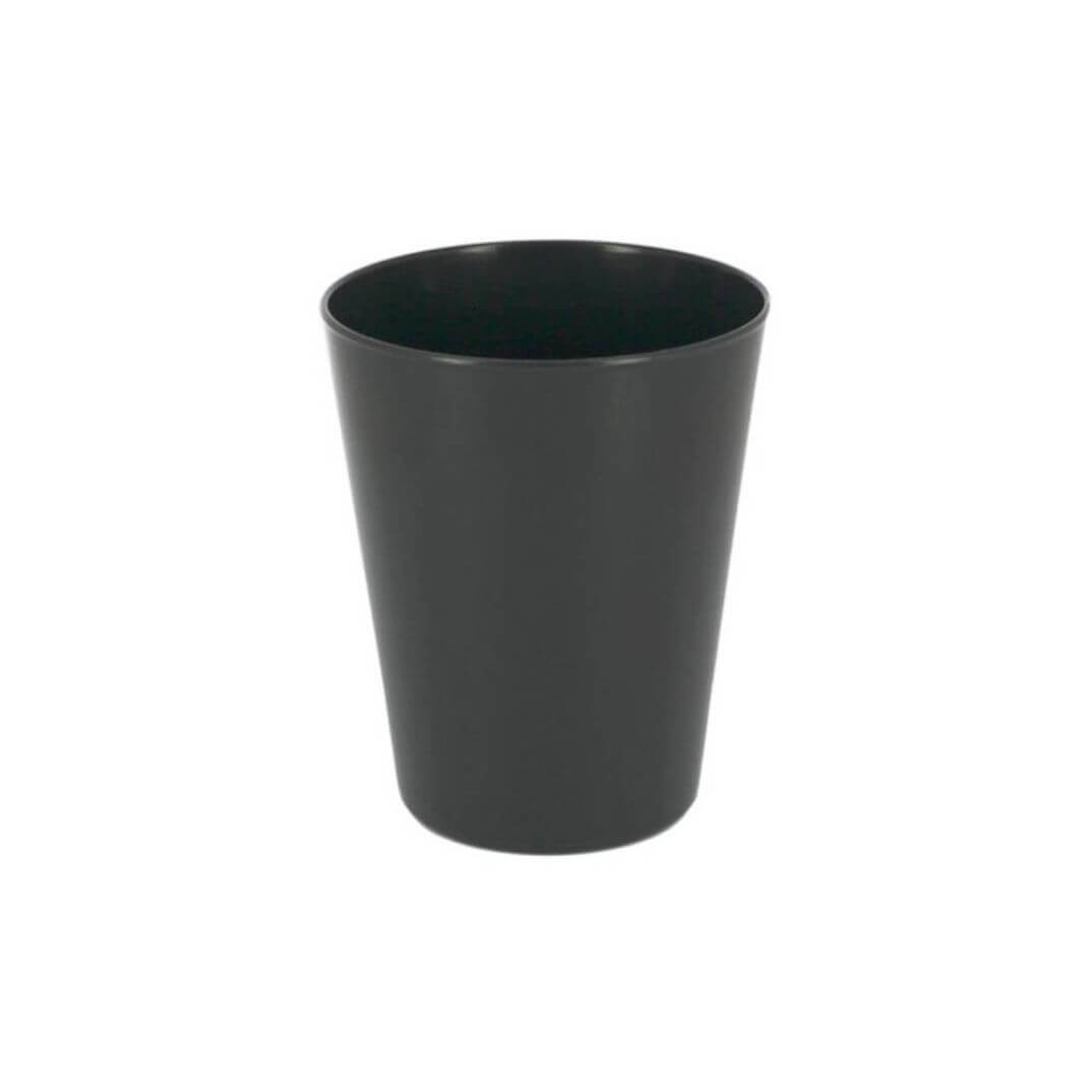 Vaso cónico reutilizable Archivo 2000 Negro