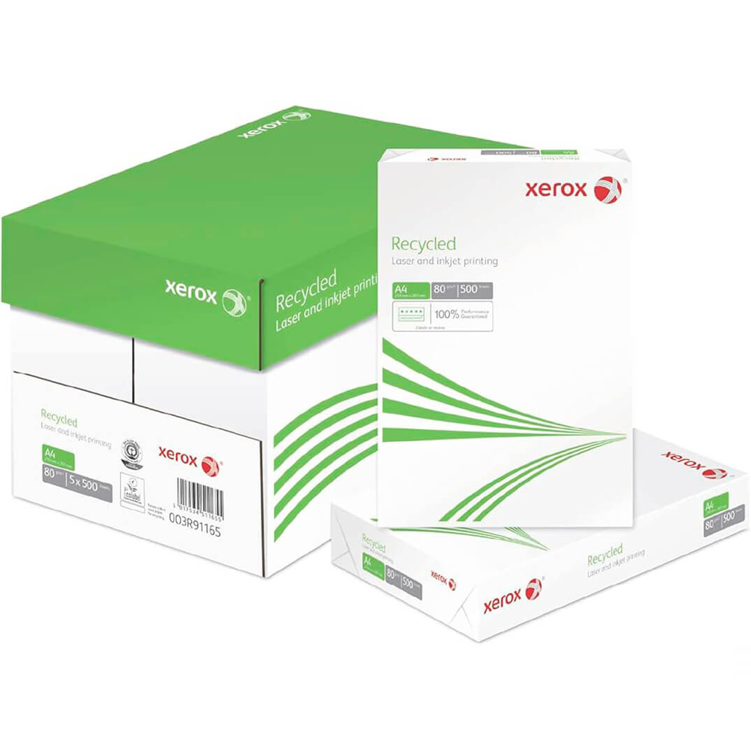 Paquet paper reciclat Xerox 500f A5 80g Iso70