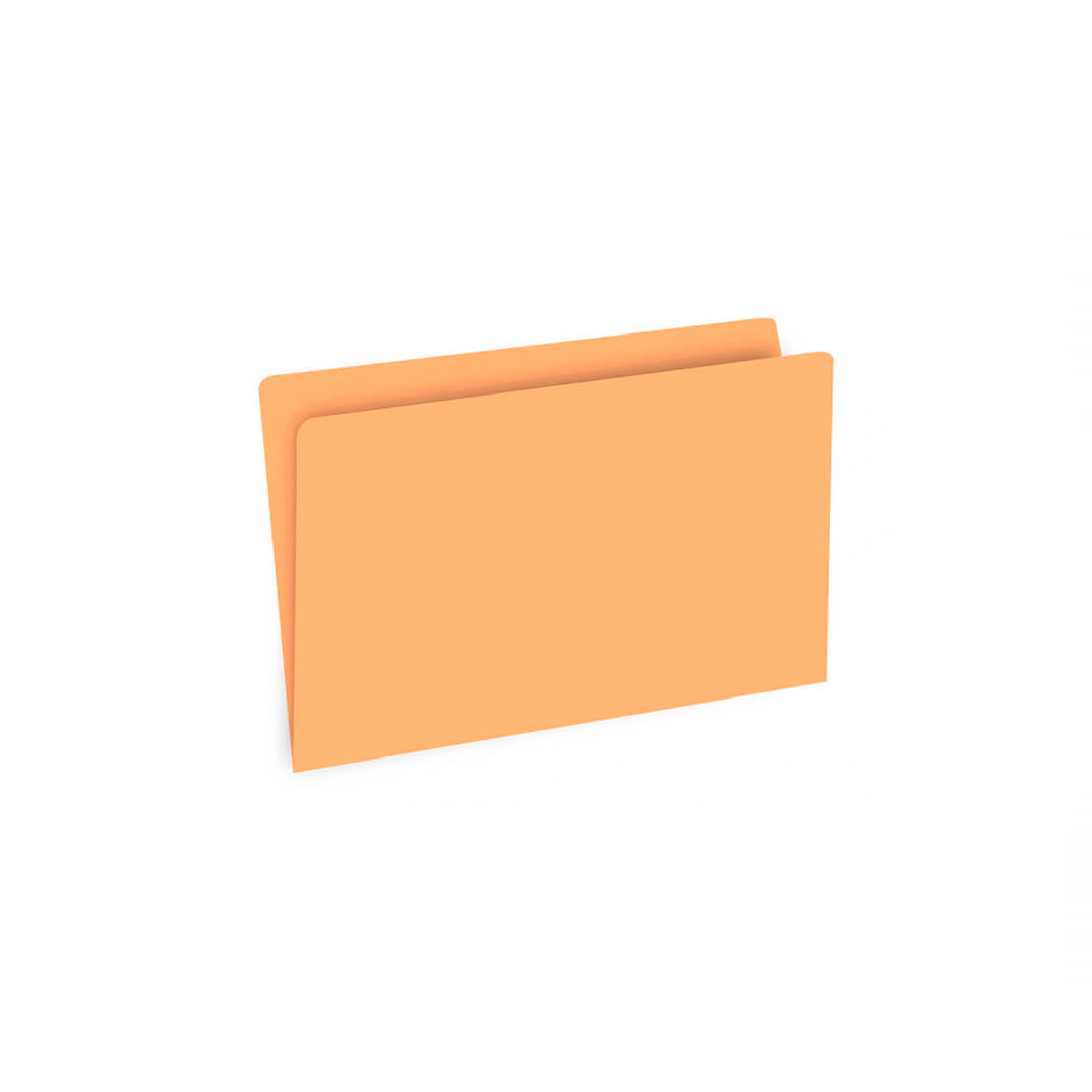 Pack 50 subcarpetas Folio 180g naranja