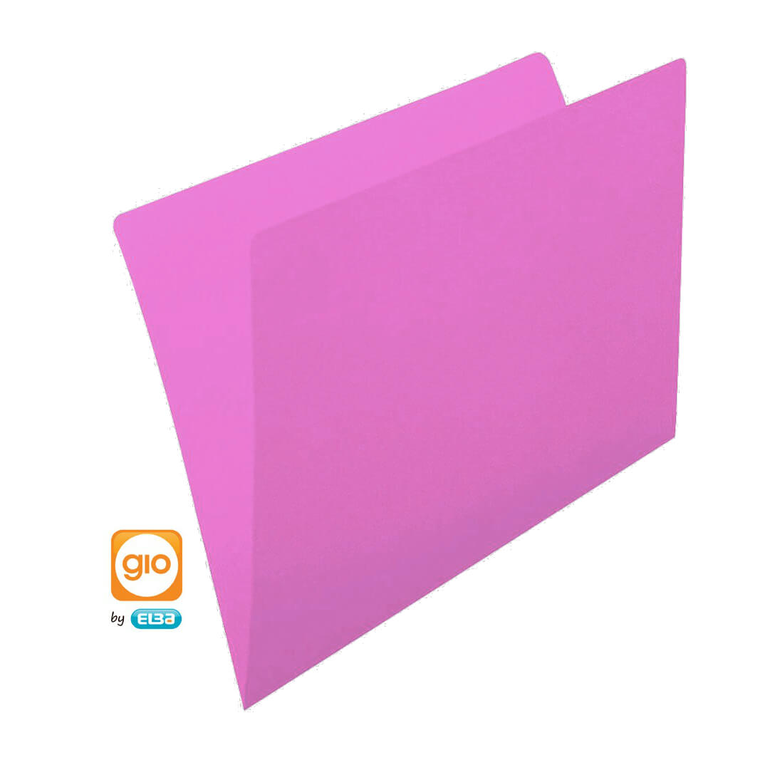 Pack 50 subcarpetas Folio 180g rosa
