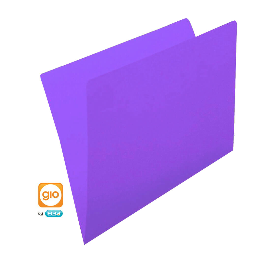 Pack 50 subcarpetas Folio 185g lila