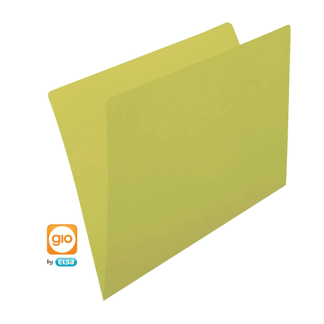 Pack 50 subcarpetes A4 180g groga