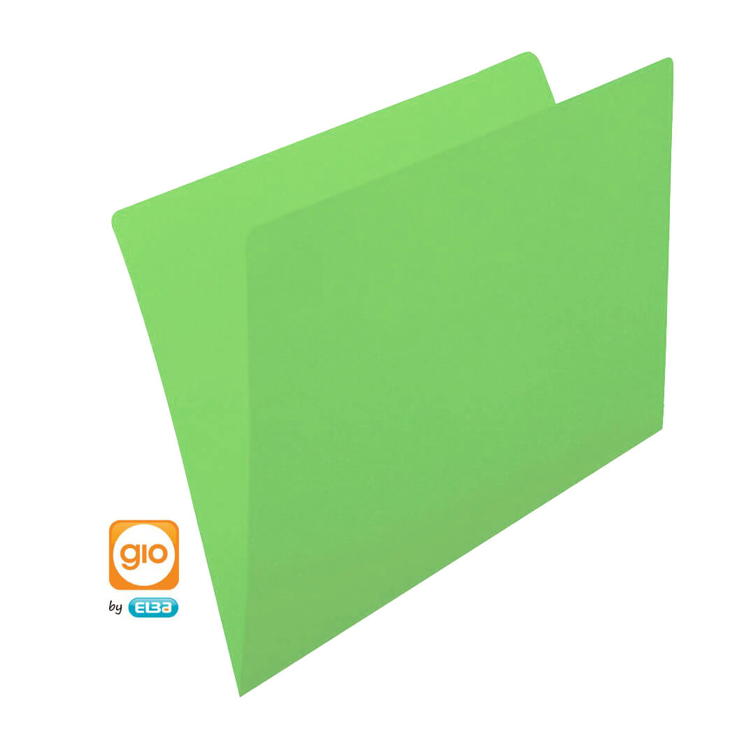 Pack 50 subcarpetas A4 180g verde