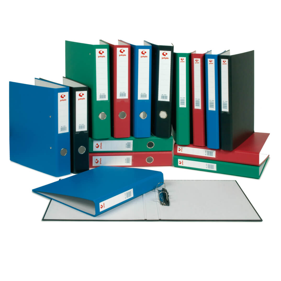 Carpeta A4 4a 25mm vermella