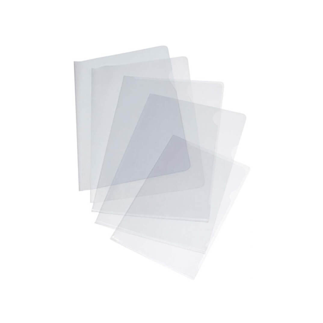Dosier uñero cristal A4 PVC 200 micras (50u)