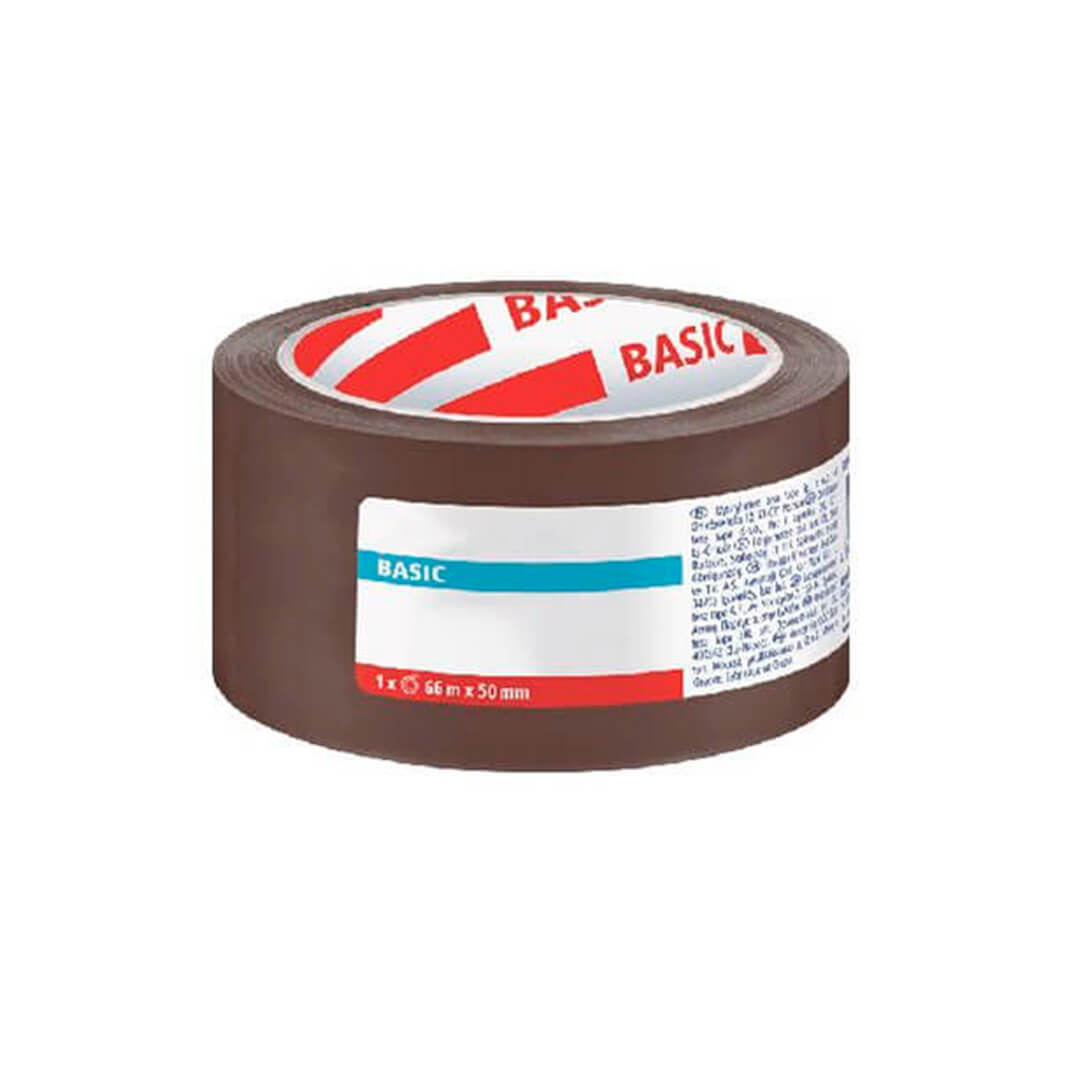 Rollo precinto PP 50x66  marrón