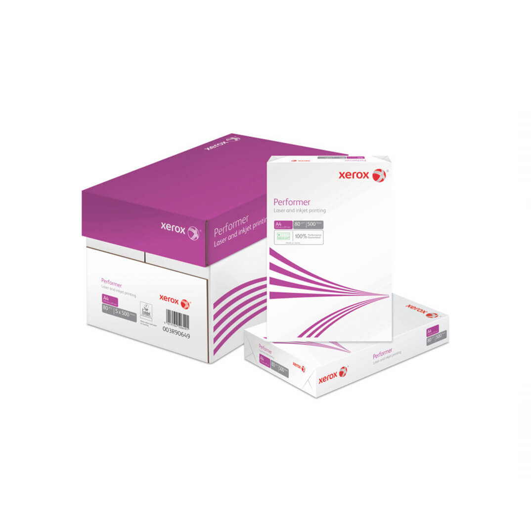 Caixa paper Xerox Performer A4 80g 2500 fulls