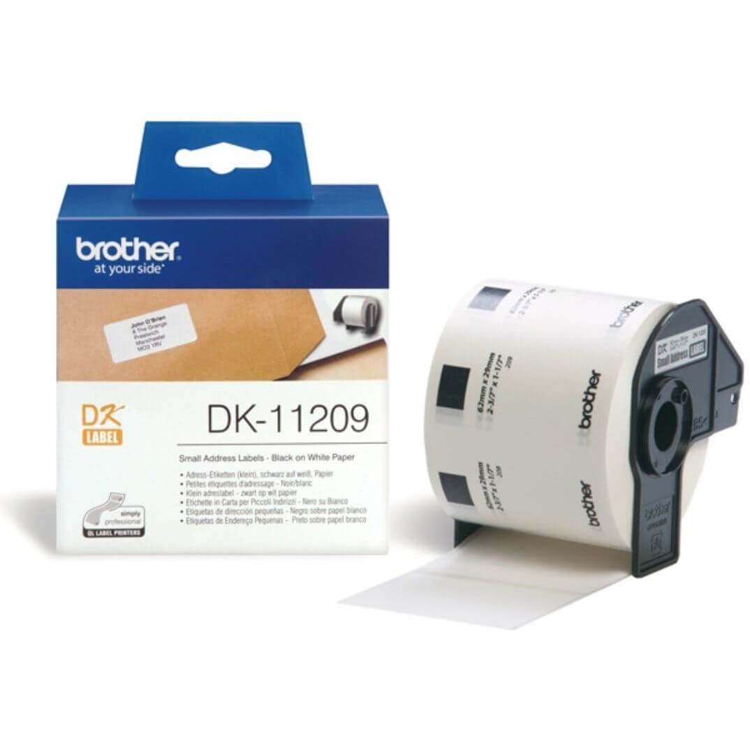 Etiquetes paper tèrmic compatible Brother DK11209