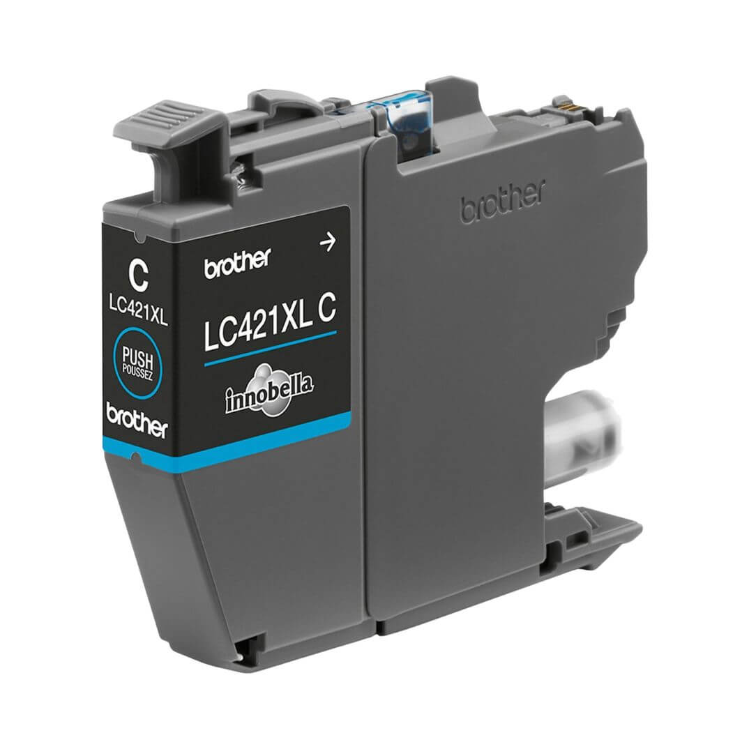 Cartutx compatible p/Brother LC421XL cian