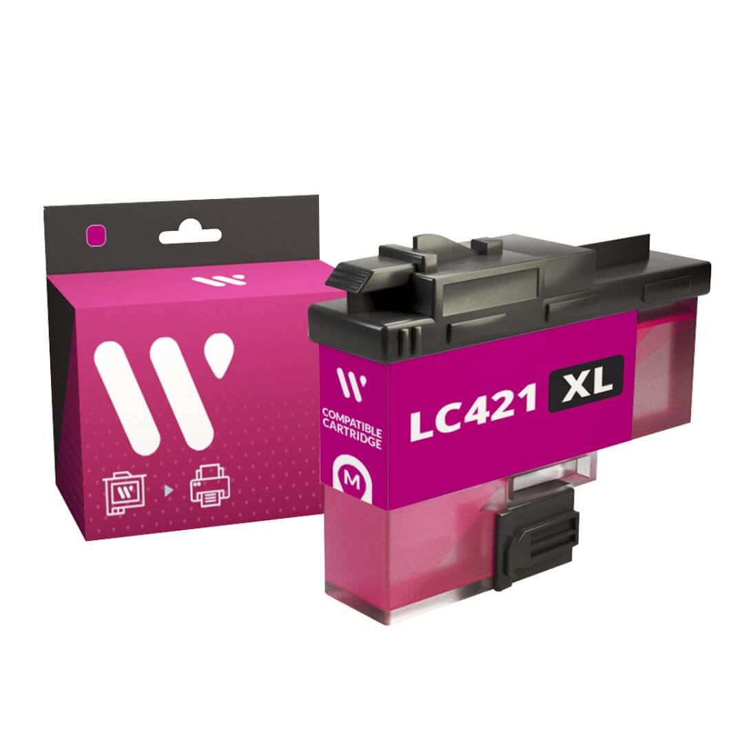 Cartutx compatible p/Brother LC421XL magenta