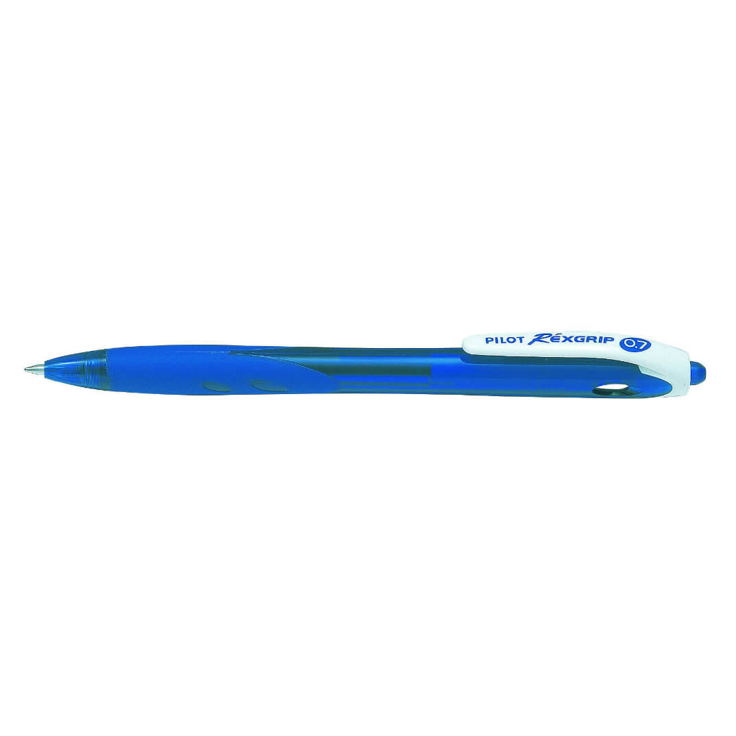 Bolígraf Pilot Rexgrip Begreen blau