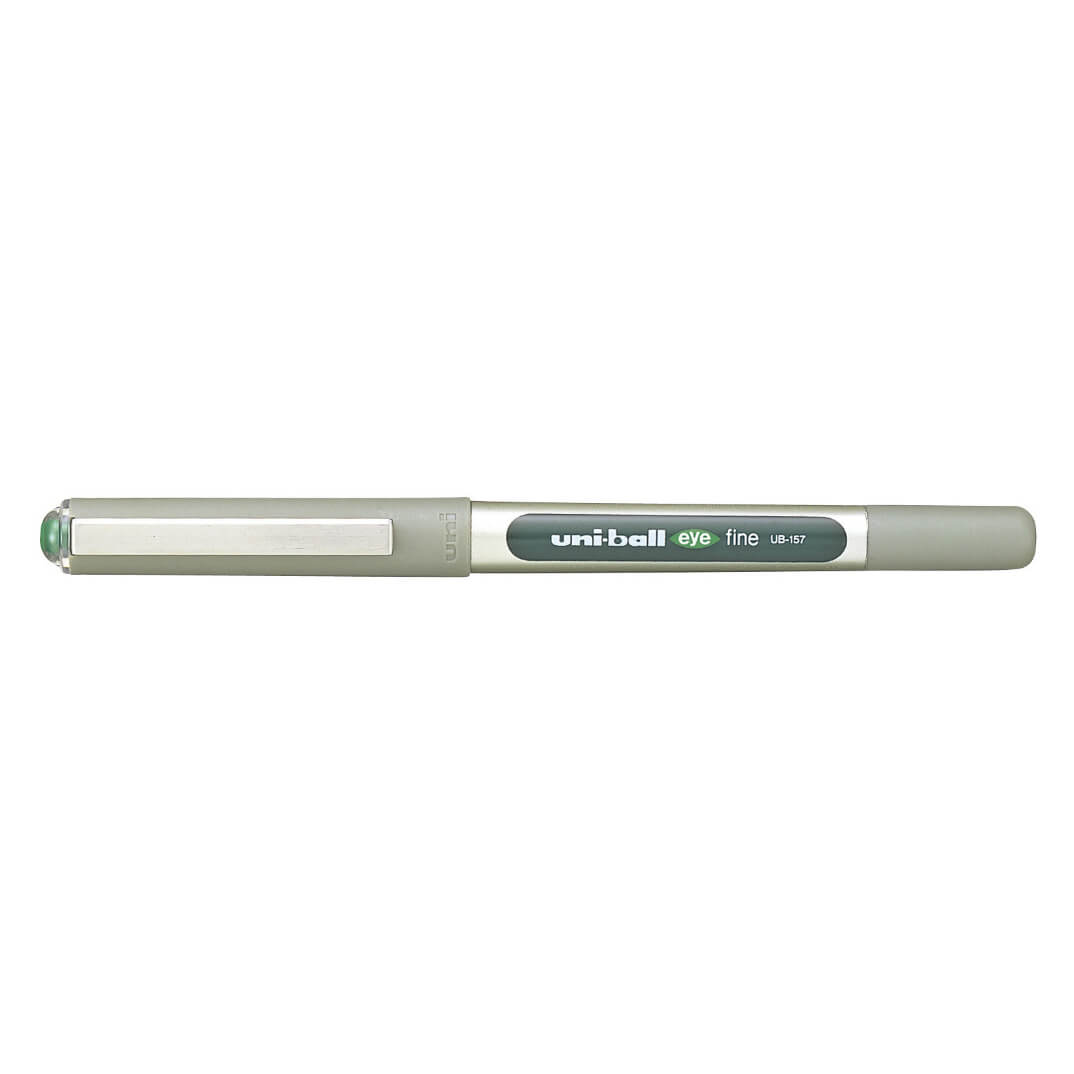 Rotulador Uniball Eye fino verde