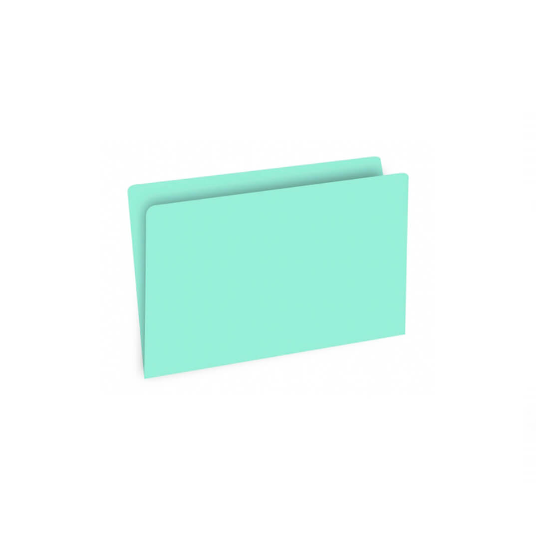 Pack 50 subcarpetas Folio 18/0g verde