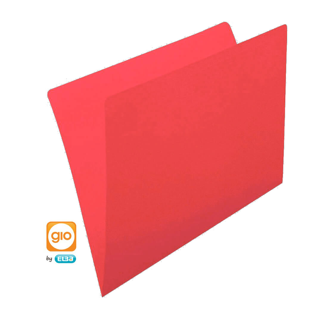 Pack 50 subcarpetas A4 180g roja